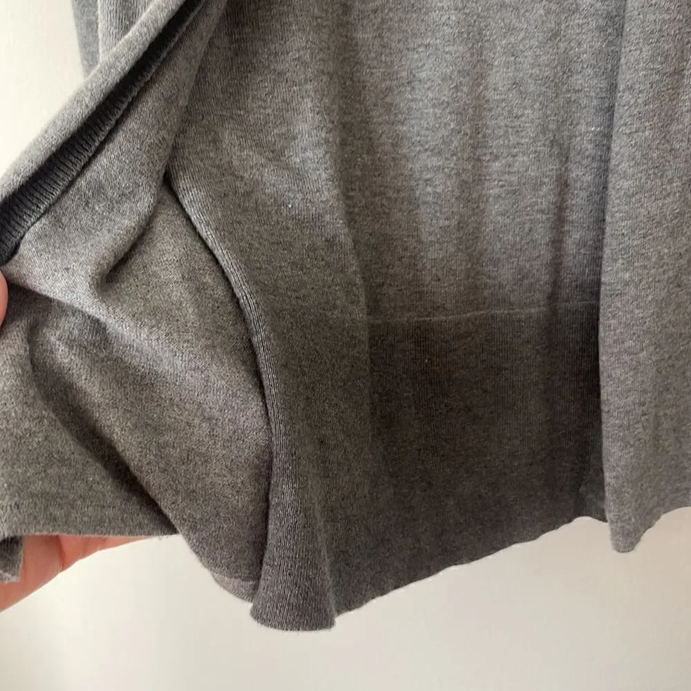 Sita Murt Wool Blend Cardigan 2 in 1 Gray 40